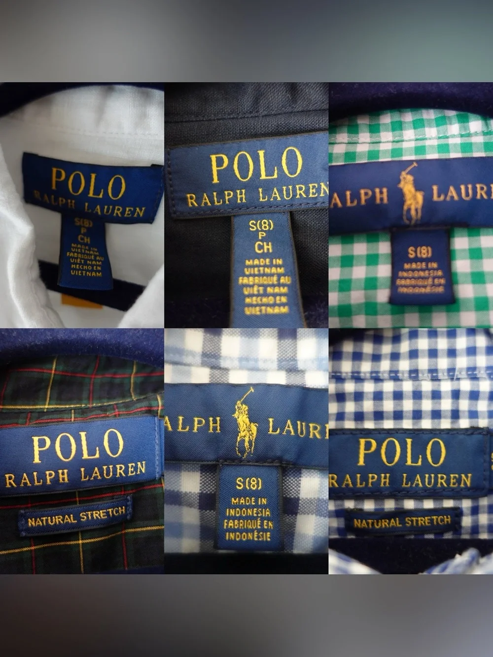 Polo Ralph Lauren Boys Button Down Shirt Bundle Size 8